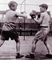 Safran boxing on the roof, ca.1933